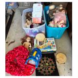 Assorted Toys, Dolls, Board Games, and Musical Instruments Lot