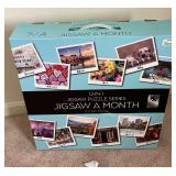 Jigsaw a Month 12-in-1 Jigsaw Puzzle Series Box Set