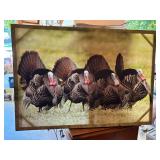 Wild Turkey Canvas Wall Art Print