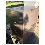 Insulated Metal Three-Drawer Filing Cabinet