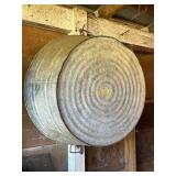 Large Galvanized Metal Tub