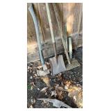 Troy-Bilt Gas String Trimmer with Yard Tools