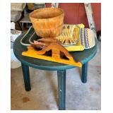 Assorted Household Decor and Outdoor Grouping
