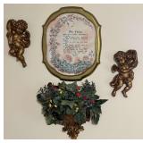 Wall Decor Grouping with Lord