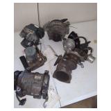 Turbocharger, Alternator, ABS Module, and A/C Compressor