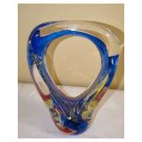 Jim Karg Art Glass Sculpture, Dated 2000