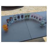 Assorted Kentucky Derby and Souvenir Glasses