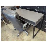 Office Desk and Serta Office Chair