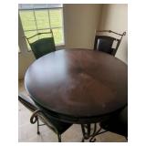 Round Table with Four Chairs