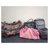 Assorted Travel Bags and Handbags Collection