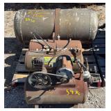 3 Air Tanks & Compressor