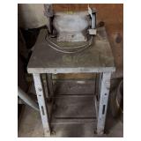 Bench Grinder on Metal Stand