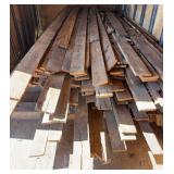 Lot of Used Rough-Cut Barn Lumber