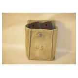 Two 30 Round M1 Carbine Magazines With .30 Caliber Magazine Belt Pouch,