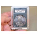 Austrian 1780 Maria Theresa Thaler, Famous Silver Trade Re-Strike Coin,