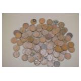 119 Copper Wheat Back Lincoln Head Cents,