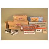 Empty Case XX Boxes, Tin, And Paperwork,
