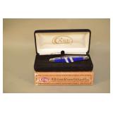 Case XX Exotic Blue Lapis Tuxedo Knife,