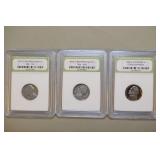 3 Nice Jefferson Nickels,