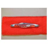 Case XX Model 62156SS Old Red Jigged Bone Tuxedo Knife,