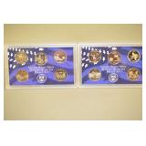 2003 & 2004 US State Quarters Proof Sets,