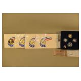 4 Inaugural Day Coins & Westward Journey Nickel Series Coin & Medal Set,
