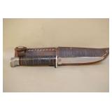 1986 Case XX Model M3FSSP Stainless Steel Fixed Blade Knife,