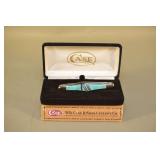 Case XX Turquoise, Tuxedo, Knife,