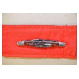 CASE XX / PLATTS & SONS # 62156 SS WALNUT TUXEDO KNIFE,