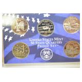 2001 US State Quarter Proof Set,