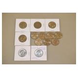 Sacajawea, Presidential, And Susan B Anthony Dollars,