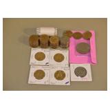 70 Miscellaneous Dollar Coins,