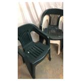 Set of Six Lawn Chairs Y9B