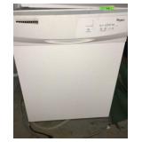 White Whirlpool Dishwasher Y1C