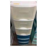 Pair of Storage Bins w/ 3 Drawers Y12C