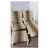 2 PVC Pipe Reclining Patio Chairs Q10C