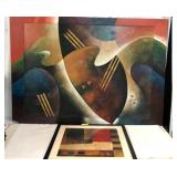 Massive Giclee Art & Framed Picture Q15D
