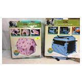 Two Portable Pet Houses K8C