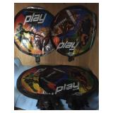 71 New Mylar Football & Basketball Balloons U8D