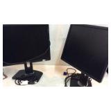 2 Dell Computer Monitors K7B