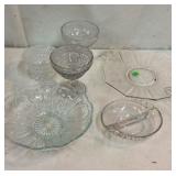 Vintage Cut Glass and Candlewick K7F