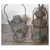Vintage Oil Lamps U9C