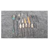 Vintage Silver Plated Spoons & Forks U9C