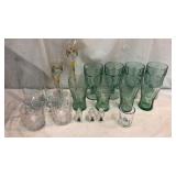 Coca Cola Glasses & Liquor Glasses Q7A