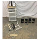Plastic Storage w/ Speakers & Electronics T8C