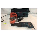 Jigsaw, Sander & Saws-All in Bag Q7A