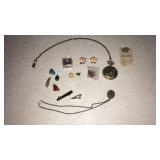 Quartz Pocket Watch, Pins & More T7A