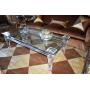 RANDALL TYSINGER COCKTAIL TABLE ~ LUCITE & GLASS