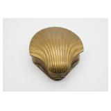 Brass Shell Trinket Box