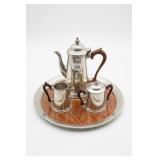 Kirk-Stieff Pewter Tea And Coffee Set
